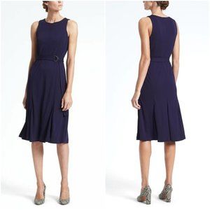 NWOT BANANA REPUBLIC Paneled Utility Midi Dress